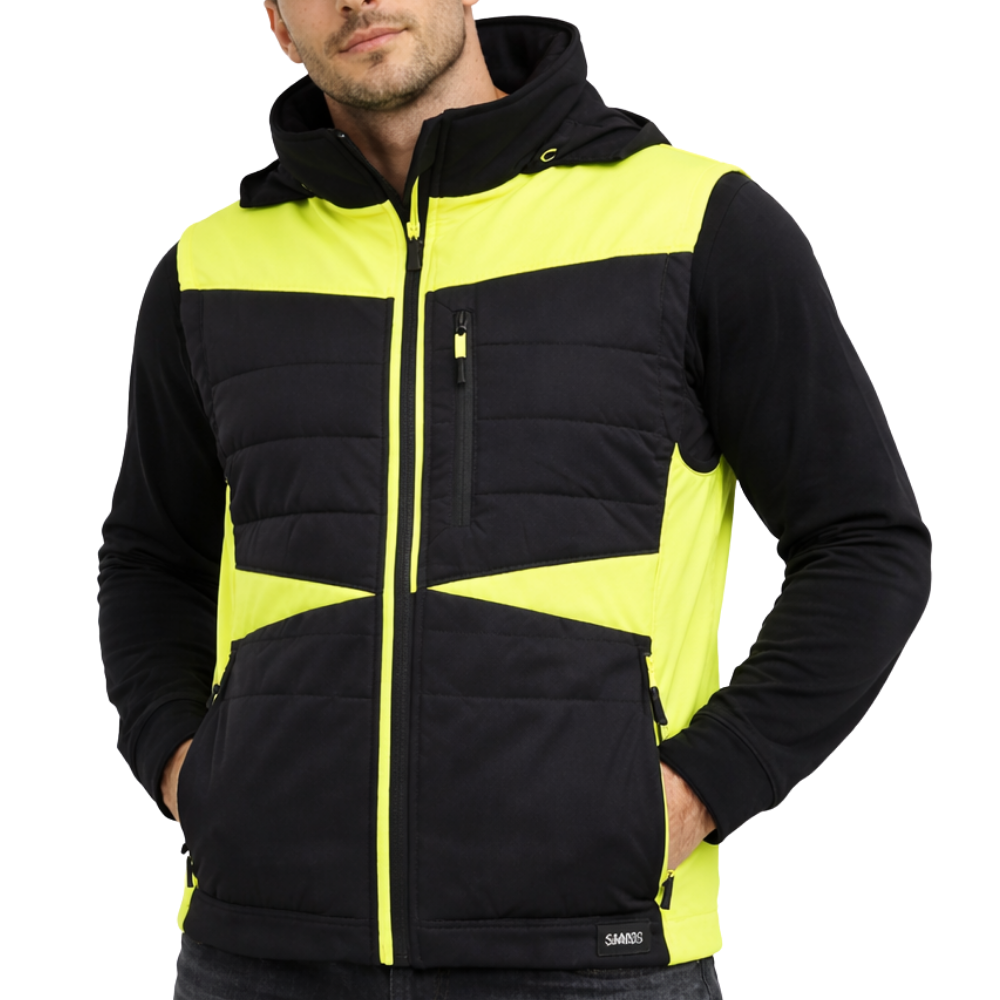 Kamizelka robocza pikowana hybrydowa Comfort Plus