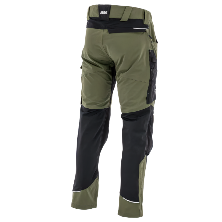 Elastyczne ubranie robocze komplet z koszulką i spodniami