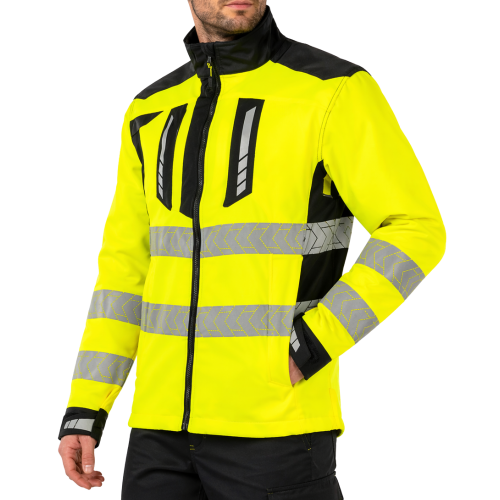 Bluza robocze elastyczne odblaskowa Drogowiec Comfort