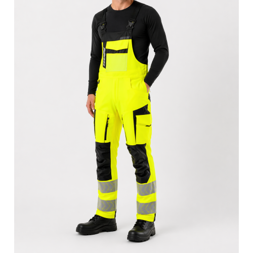 Spodnie ogrodniczki robocze elastyczne Drogowiec Comfort