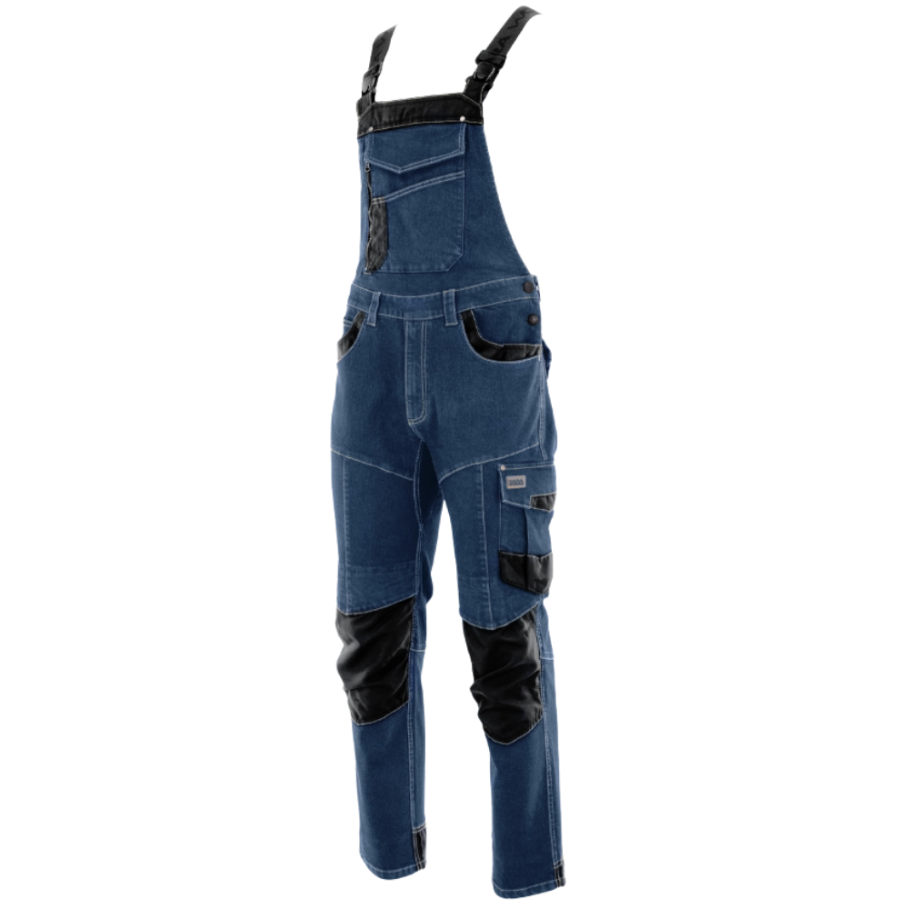 Spodnie robocze jeansowe ogrodniczki Rodeo Jeans