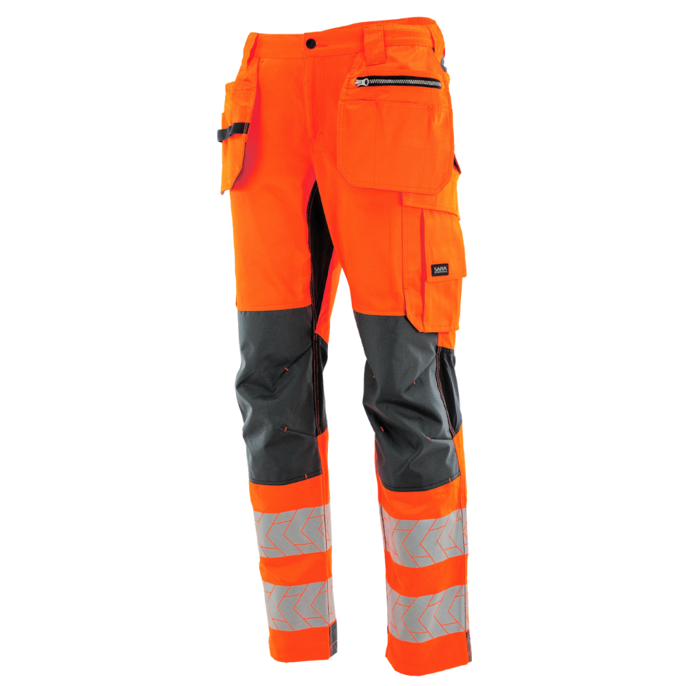 Spodnie monterskie odblaskowe Monter hi-vis