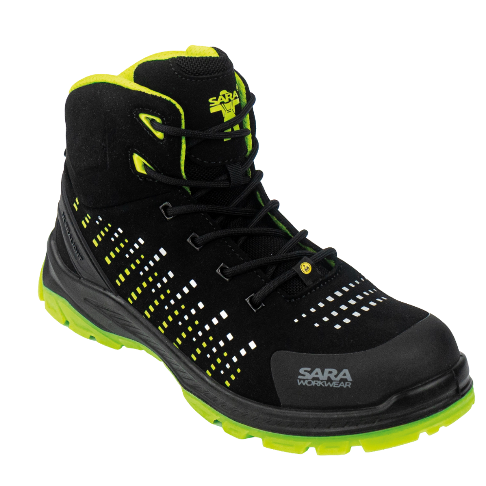 Buty robocze trzewiki bezpieczne Rotterdam S3S FO SC SR ESD