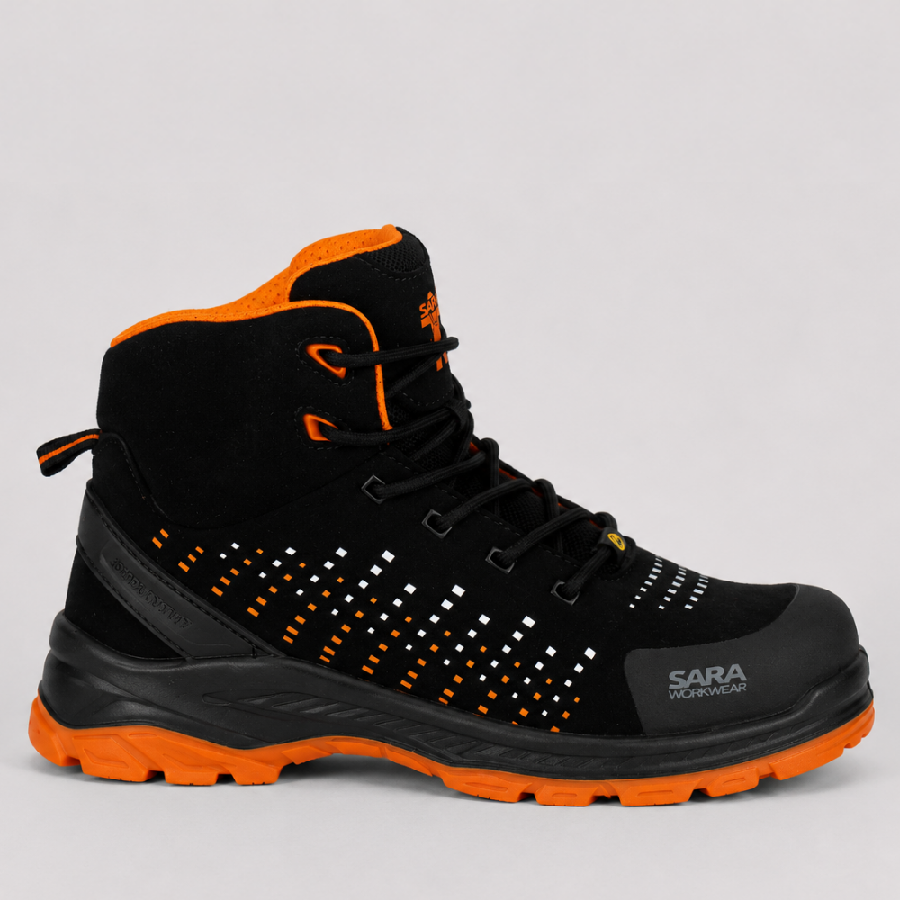 Buty robocze trzewiki bezpieczne Rotterdam S3S FO SC SR ESD