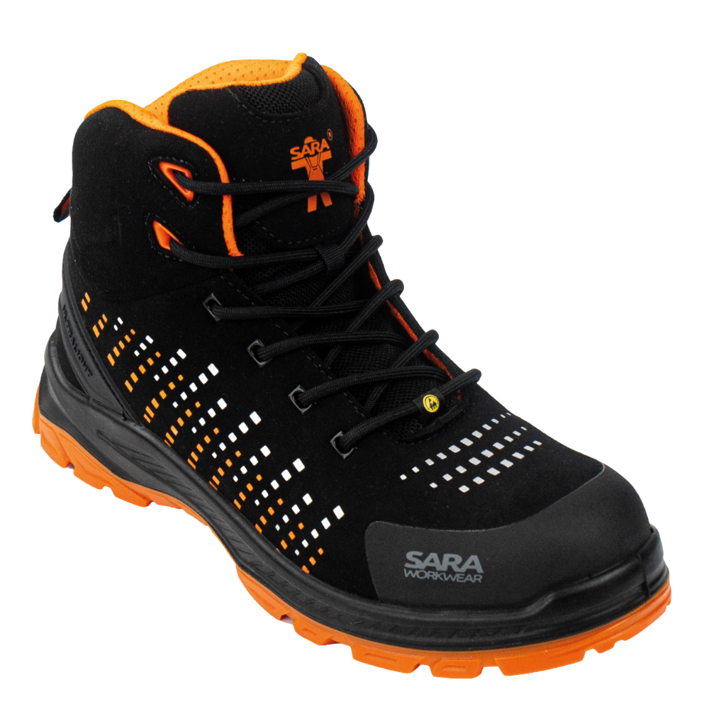 Buty robocze trzewiki bezpieczne Rotterdam S3S FO SC SR ESD