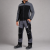 Ubranie robocze elastyczne — komplet spodnie bawełniane Cottonflex + polar roboczy Comfort Plus 350 g/m²