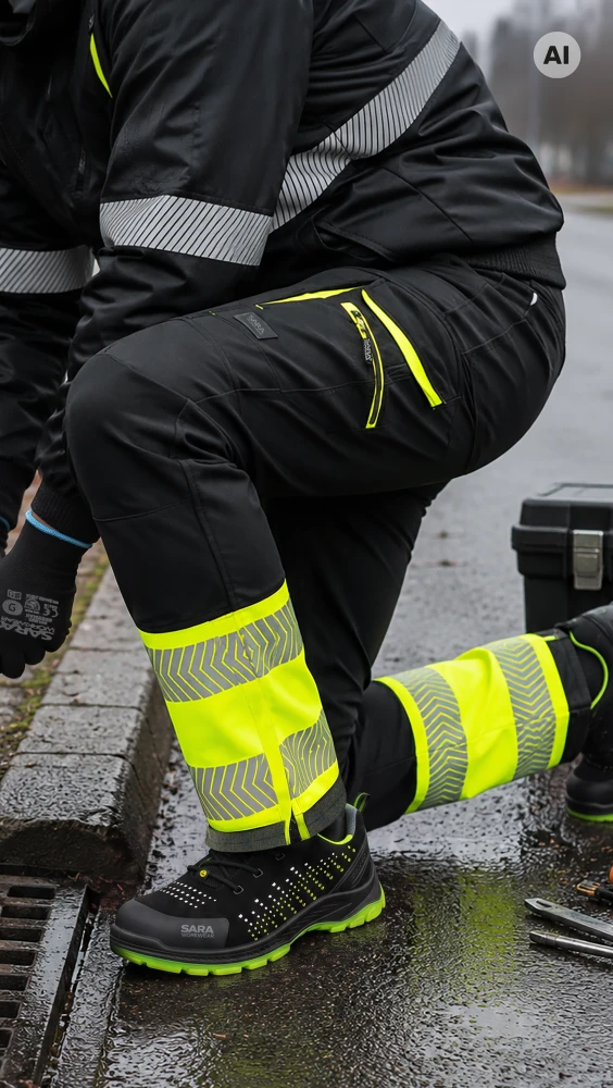 Ubranie zimowe robocze — komplet kurtka softshell Comfort Neo 8000 mm + spodnie ocieplane Comfort Neo Winter