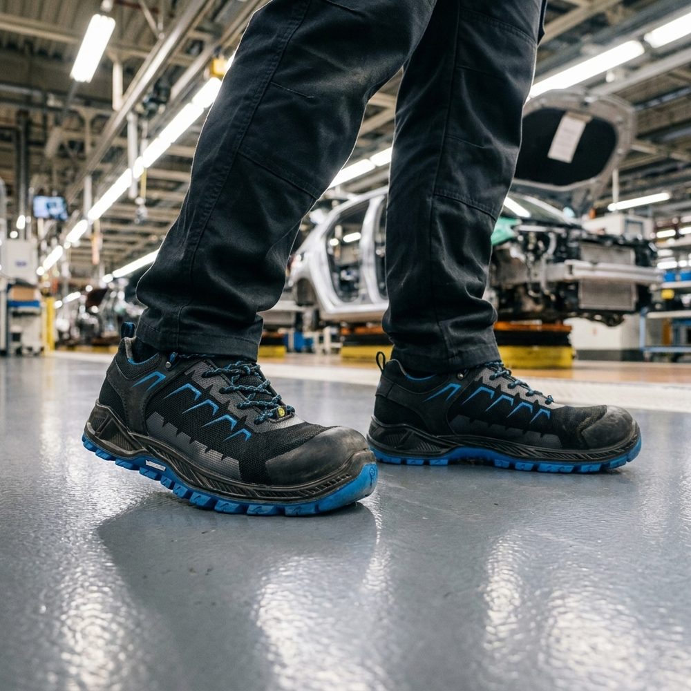 Półbuty robocze VM Kentucky S1P ESD SRC — podeszwa Michelin, podnosek kompozytowy, oddychające