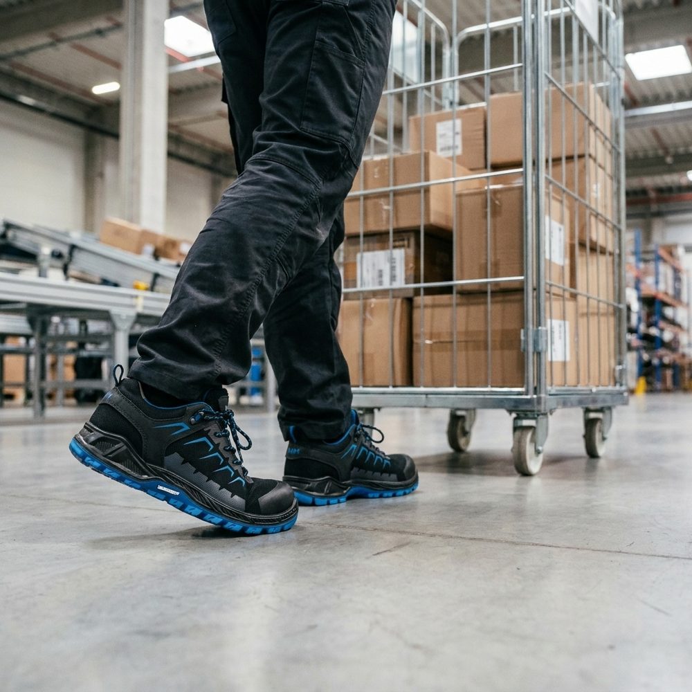 Półbuty robocze VM Kentucky S1P ESD SRC — podeszwa Michelin, podnosek kompozytowy, oddychające