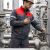 Bluza robocza antyelektrostatyczna Piorun EN 1149-5 — szaro-czerwona, do stref ATEX