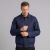 Bluza spawalnicza Spawacz Standard — trudnopalna 100% bawełna, EN ISO 11611 Klasa 1, granatowa