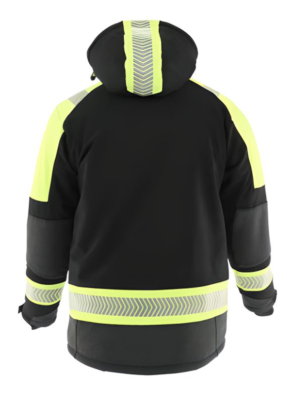 Kurtka robocza zimowa ocieplana 3-warstwowa — Comfort Neo Winter softshell polar rip-stop 8000 mm