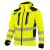 Kurtka softshell robocza odblaskowa EN ISO 20471 Klasa 3 — Drogowiec Comfort 10 000 mm nylon na ramionach