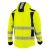 Kurtka softshell robocza odblaskowa EN ISO 20471 Klasa 3 — Drogowiec Comfort 10 000 mm nylon na ramionach