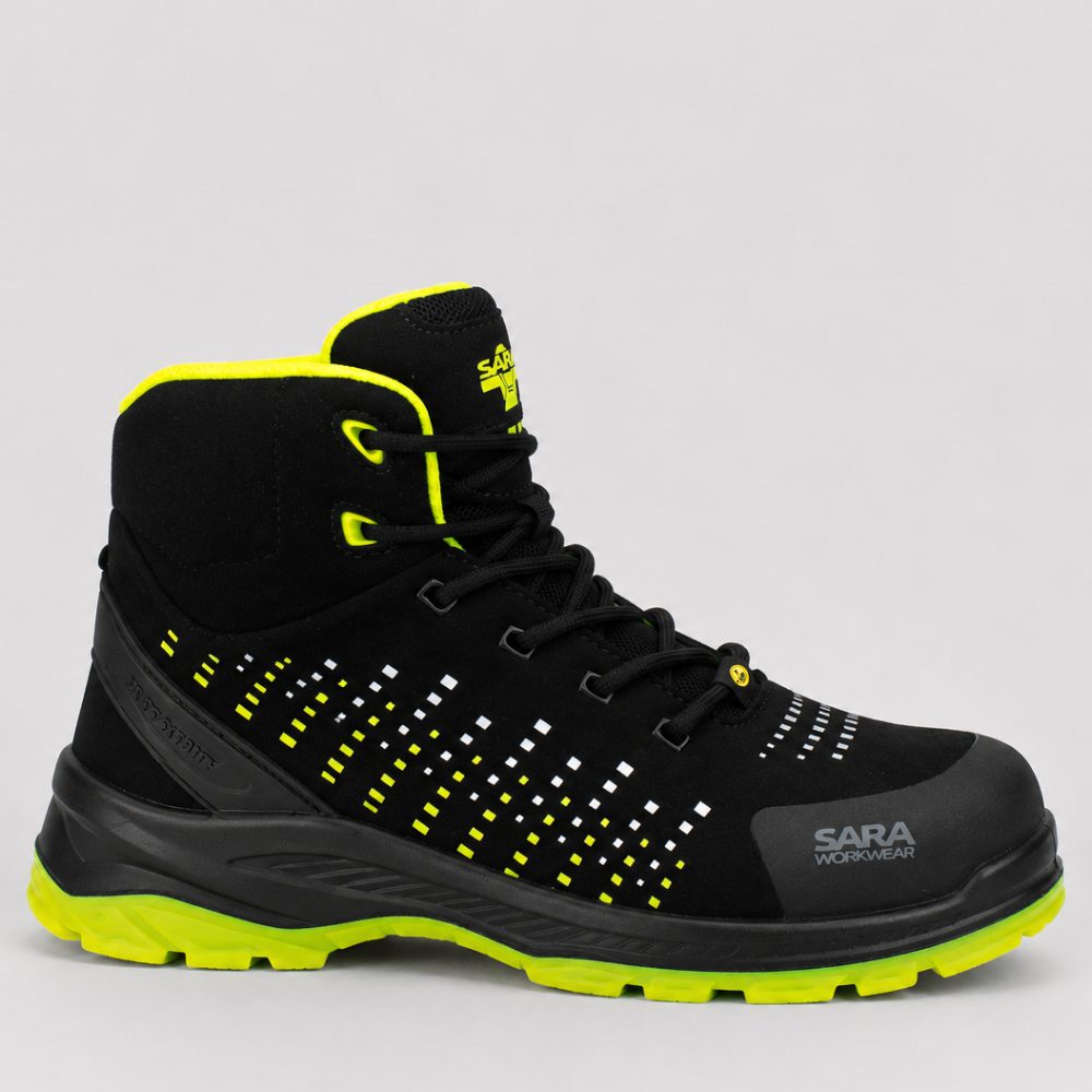 Buty robocze trzewiki bezpieczne Rotterdam S3S FO SC SR ESD