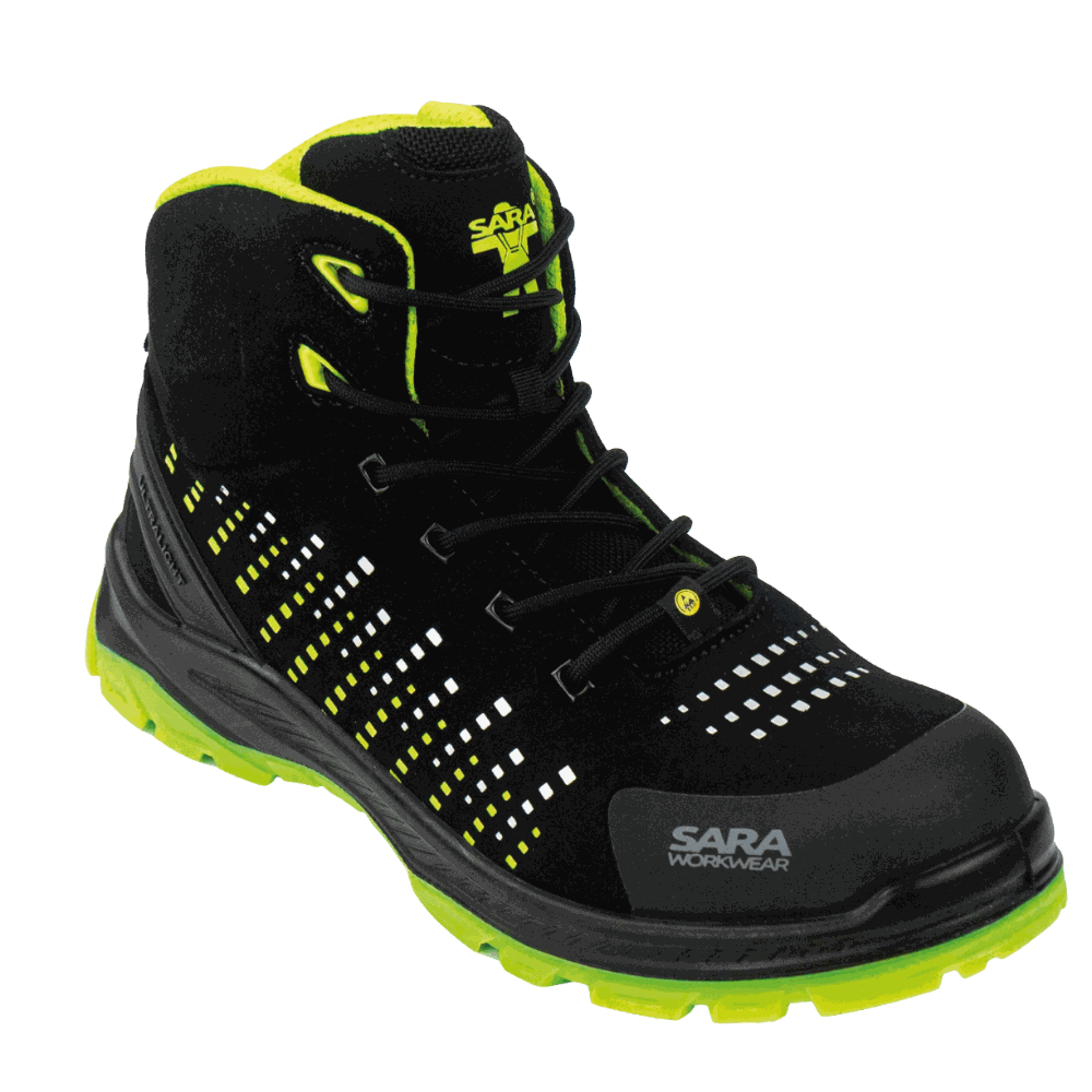Buty robocze trzewiki bezpieczne Rotterdam S3S FO SC SR ESD