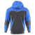 Bluza robocza z kapturem rozpinana Comfort Plus — dresowa 350 g/m², grafitowo-niebieska