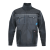 Bluza robocza rip-stop Rambo — szara z niebieskimi wstawkami, 230 g/m², 4 kieszenie