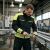 Bluza robocza elastyczna Actiflex Neo — czarna z żółtymi wstawkami hi-vis, stretch 250 g/m²
