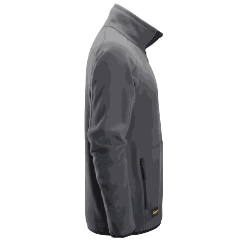 Polar roboczy z krótkim zamkiem Snickers 8421 Polartec® Shed Less — szara, 160 g/m², z recyklingu