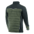 Bluza robocza hybrydowa Comfort Plus — pikowana z ociepleniem, stretch, oliwkowo-czarna