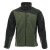 Polar roboczy Comfort Plus oliwkowo-czarny — ciepły 350 g/m², zamek z osłoną, 3 kieszenie