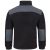Polar roboczy JHK FLRA 340 czarny z szarym — gruby 350 g/m², antypilingowy, wzmocnienia