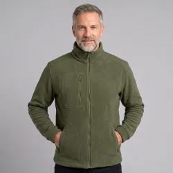Polar roboczy JHK FLRA 340 khaki — gruby 350 g/m², antypilingowy, wzmocnienia