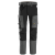 Spodnie robocze stretch Snickers 6318 — szaro-czarne, 4-way stretch Sorona®, CORDURA®, EN 14404