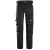 Spodnie robocze stretch Snickers 6318 — czarne, 4-way stretch Sorona®, CORDURA®, EN 14404