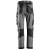 Spodnie robocze Snickers 6903 FlexiWork z paskiem — szaro-czarne, lekkie 200 g/m², CORDURA®, KneeGuard®