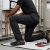 Spodnie robocze Snickers 6903 FlexiWork z paskiem — czarne, lekkie 200 g/m², CORDURA®, KneeGuard®