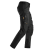 Spodnie robocze stretch slim fit Snickers 6341 — czarne, 251 g/m², CORDURA®, KneeGuard™ EN 14404