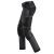 Spodnie robocze stretch slim fit Snickers 6341 — szaro-czarne, 251 g/m², CORDURA®, KneeGuard™ EN 14404