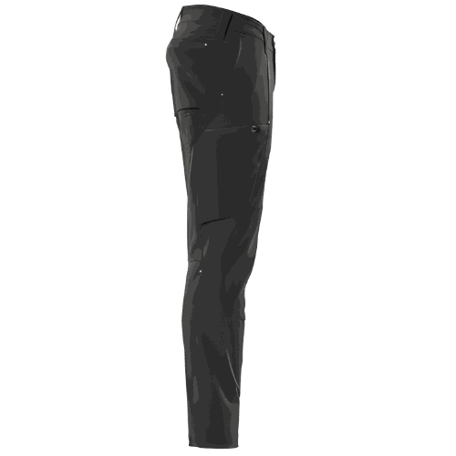 Spodnie robocze elastyczne Mascot 21679 Ultimate Stretch — czarne, 4-way stretch 235 g/m²