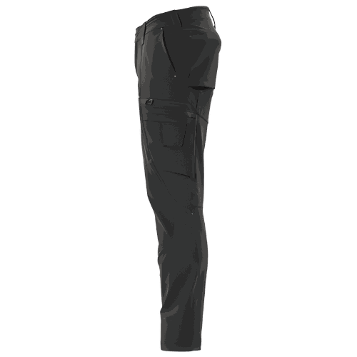Spodnie robocze elastyczne Mascot 21679 Ultimate Stretch — czarne, 4-way stretch 235 g/m²