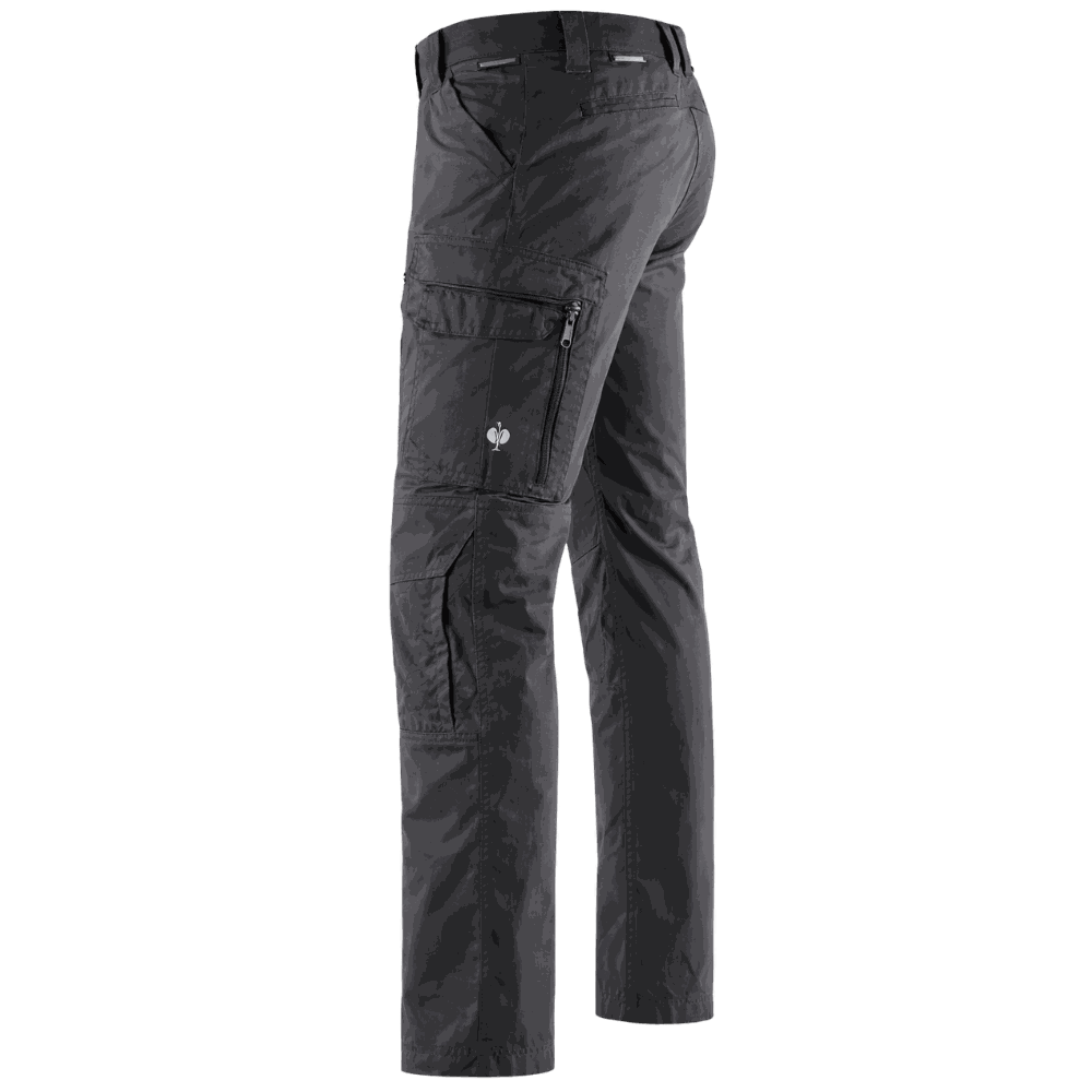 Spodnie robocze lekkie Engelbert Strauss e.s.concrete light — antracytowe, 170 g/m² stretch, System Slide