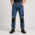 Spodnie robocze jeansowe Rodeo Jeans — niebieskie, denim stretch 340 g/m², kieszenie na nakolanniki