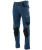 Spodnie robocze jeansowe Rodeo Jeans — niebieskie, denim stretch 340 g/m², kieszenie na nakolanniki