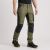 Spodnie robocze stretch slim fit Snickers 6341 — khaki-czarne, 251 g/m², CORDURA®, KneeGuard™ EN 14404