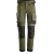 Spodnie robocze stretch slim fit Snickers 6341 — khaki-czarne, 251 g/m², CORDURA®, KneeGuard™ EN 14404