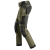 Spodnie robocze stretch slim fit Snickers 6341 — khaki-czarne, 251 g/m², CORDURA®, KneeGuard™ EN 14404