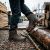 Trzewiki robocze skórzane 133 S3 SR FO HRO — cholewka odporna na wodę, wkładka antyprzebiciowa