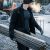 Koszulka termoaktywna z długim rękawem Sara Workwear — bezszwowa, szybkoschnąca, grafitowo-niebieska