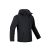 Kurtka softshell robocza Procera Tundra czarna — 280 g/m², polar od wewnątrz, odpinany kaptur