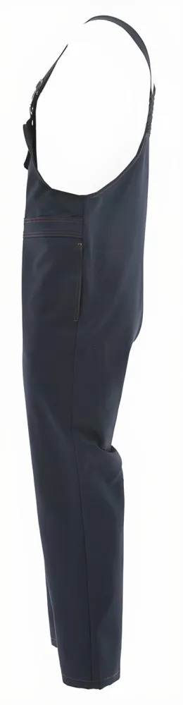 Ogrodniczki spawalnicze Spawacz Standard EN ISO 11611 Klasa 1 — trudnopalne, 100% bawełna 330 g/m², kieszeń miarowa