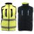 Kamizelka ostrzegawcza dwustronna Drogowiec Comfort EN ISO 20471 Klasa 1 — ocieplana, softshell, taśmy 5 cm