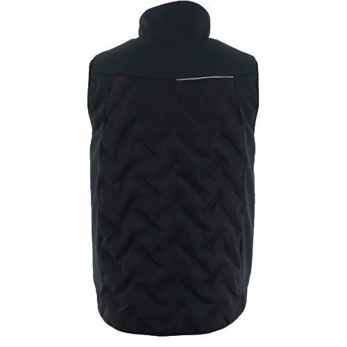 Kamizelka ostrzegawcza dwustronna Drogowiec Comfort EN ISO 20471 Klasa 1 — ocieplana, softshell, taśmy 5 cm
