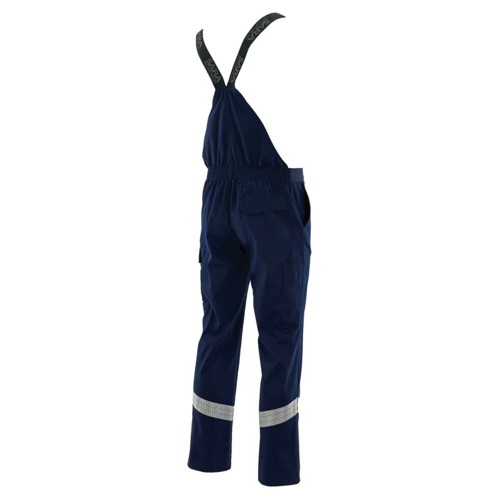 Ogrodniczki antyelektrostatyczne ESD Piorun Flex EN 1149-5, EN 61340-5-1 — elastyczne, 245 g/m², taśmy segmentowe