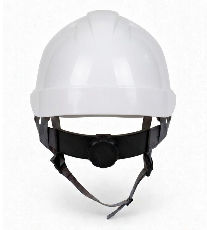 Kask ochronny THOR EN 397 — wentylowany, regulacja pokrętłem, 5 kolorów — kolor biały